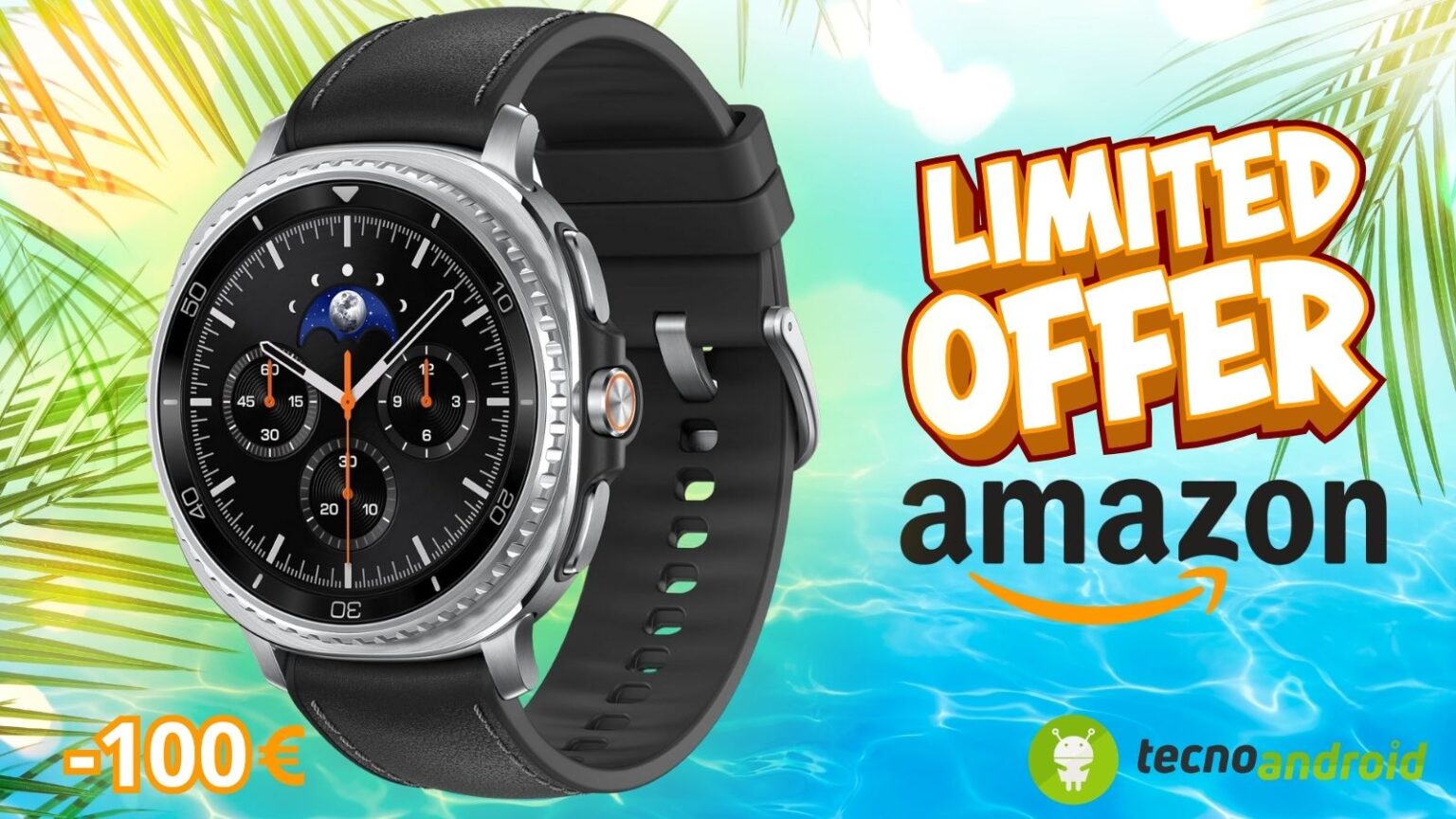 Amazon PROMO GALATTICA: scopri il Galaxy Watch8 Classic in sconto
