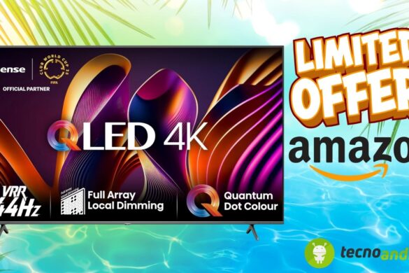 Amazon ti sconvolge con una promo super: Hisense QLED 55” a PREZZO BOMBA
