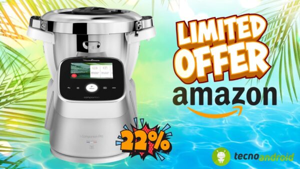 Amazon PROMO SUPER per la tua cucina: Moulinex i-Companion Touch Pro in SCONTO