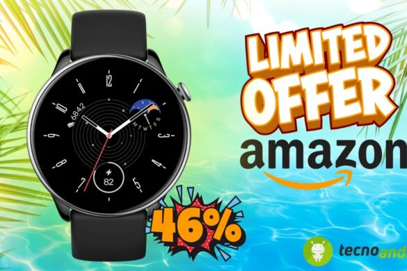 Amazon ti regala il TOP della tecnologia: l’Amazfit GTR Mini è al 46% di SCONTO