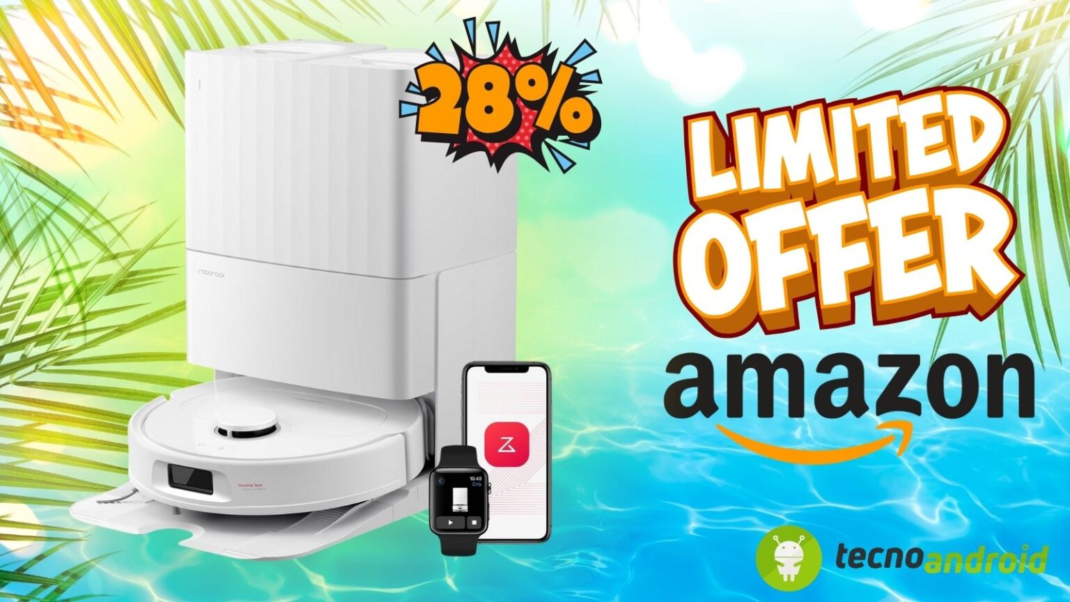 Amazon ti REGALA il meglio per le pulizie: il Roborock QV 35S è una BOMBA