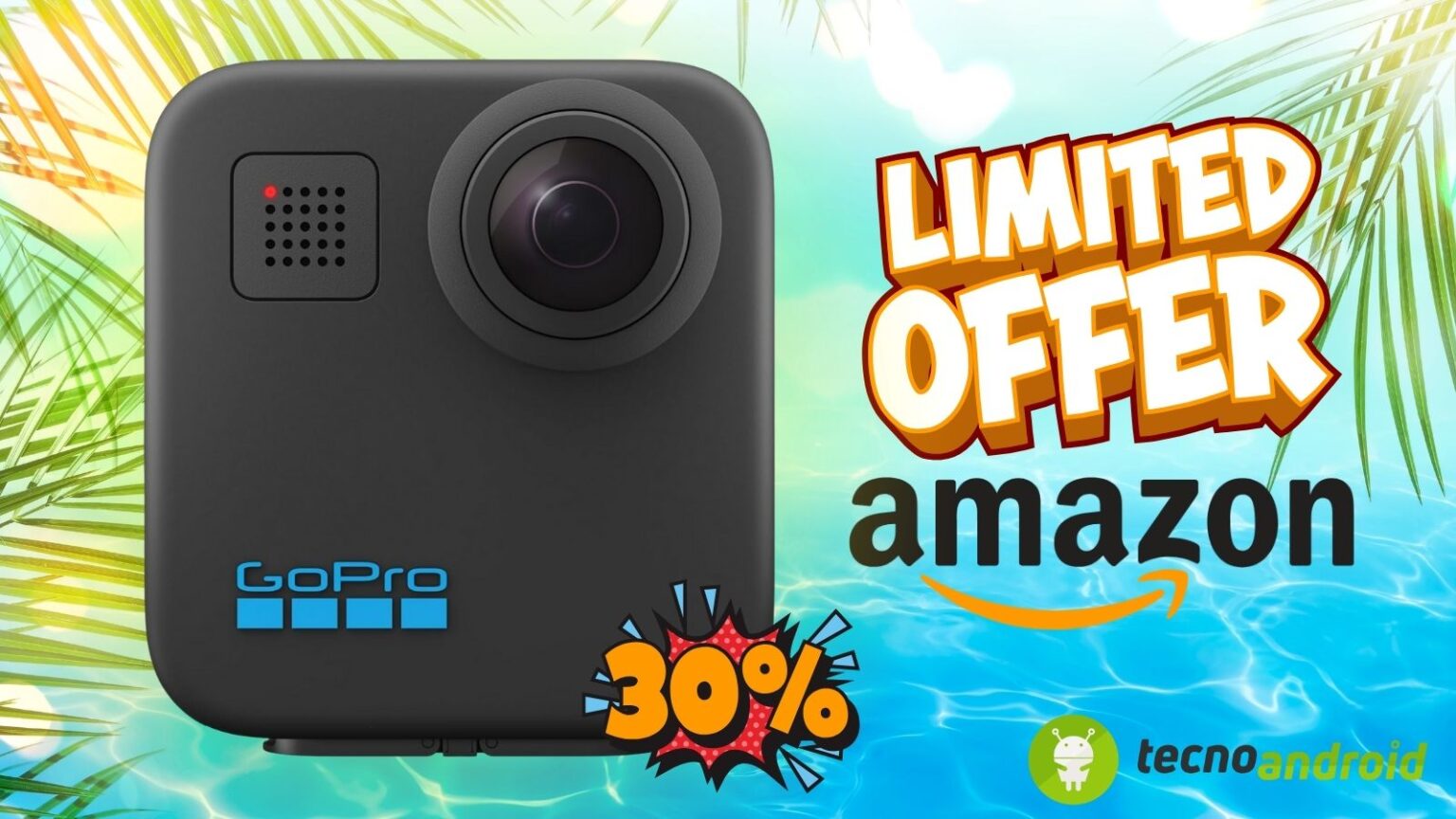 Amazon OFFERTA STREPITOSA: GoPro MAX ora a PREZZO SHOCK