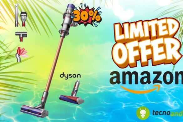 Amazon PROMO SCINTILLANTI: Dyson Cyclone V10 Absolute a prezzo FOLLE