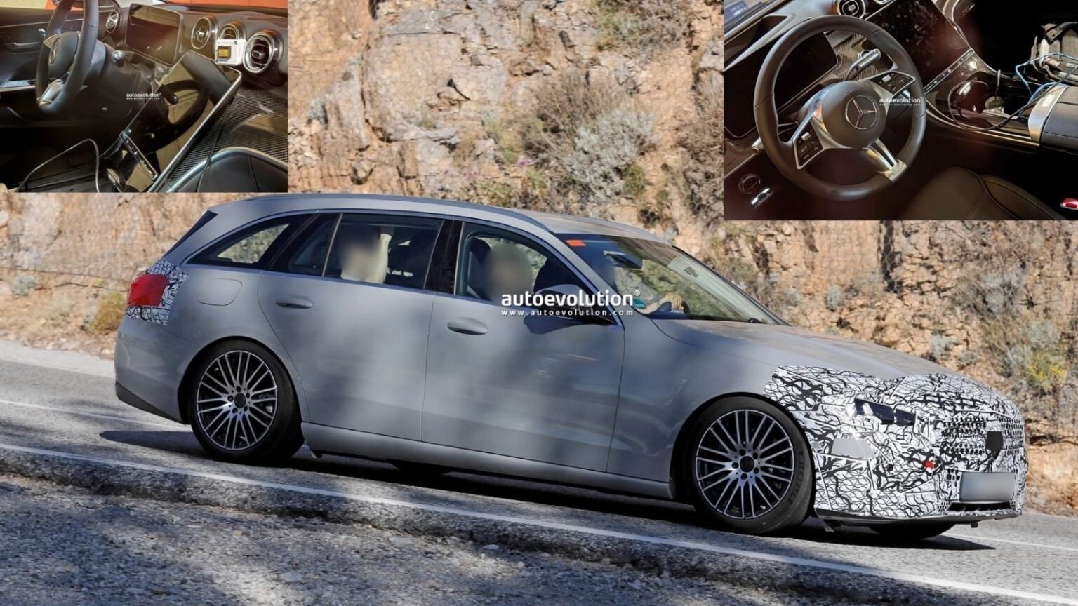 Mercedes Classe C 2026: fari stellati, più tech, forse un 6 cilindri