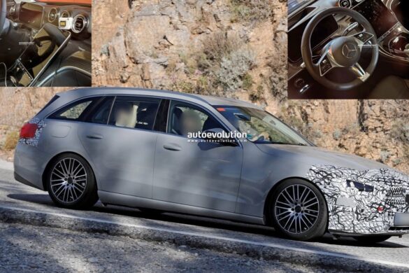 Mercedes Classe C 2026: fari stellati, più tech, forse un 6 cilindri