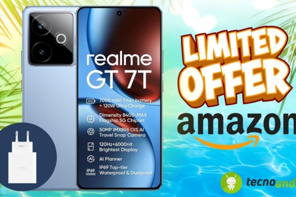 Amazon sconvolgente con un OFFERTA SHOCK: Realme GT 7T 5G in PROMO