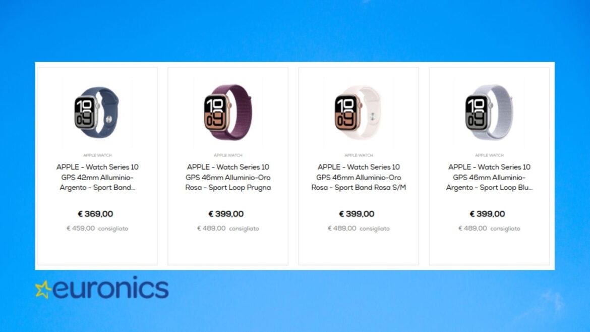Immagine Evidenza R V T euronics promo apple