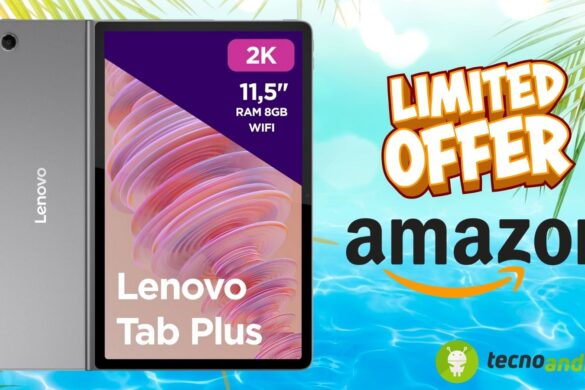 Amazon fa gola con questa offerta SUPER: Lenovo Tab Plus ad un PREZZO FOLLE