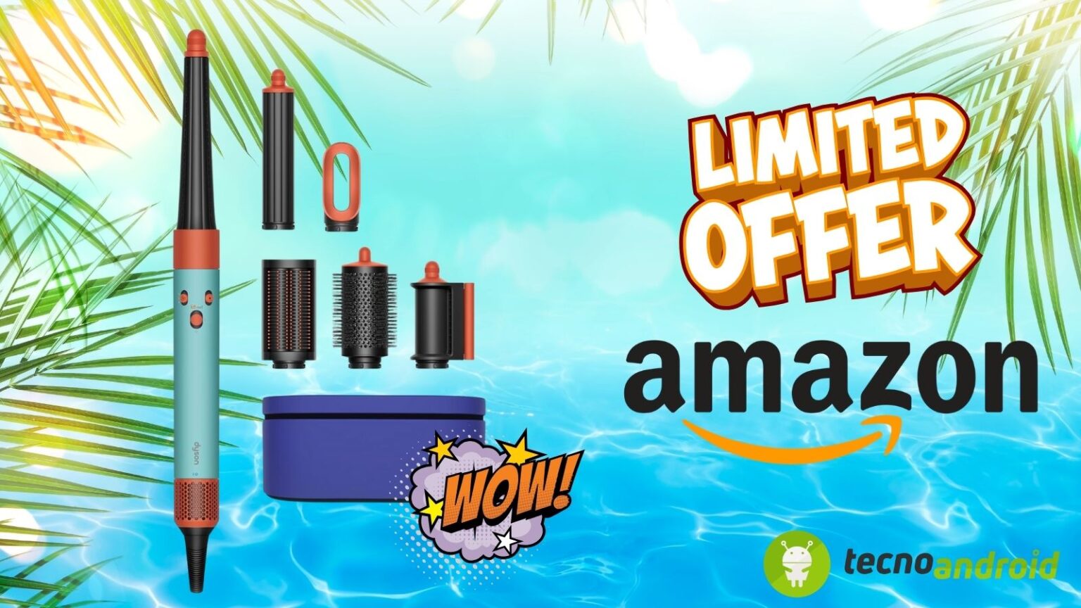 Amazon fa brillare i capelli: il Dyson Airwrap i.d. Styler è in MAXI OFFERTA