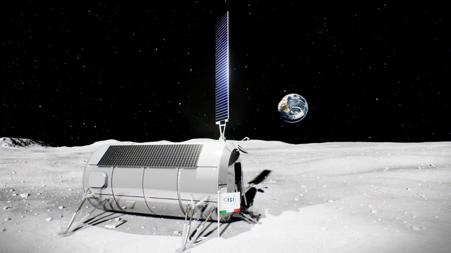 Un camper sulla Luna: l’Italia progetta la prima casa spaziale