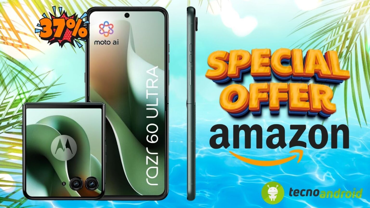 Amazon MAXI OFFERTA: Motorola Razr 60 Ultra ad un PREZZO SPETTACOLARE