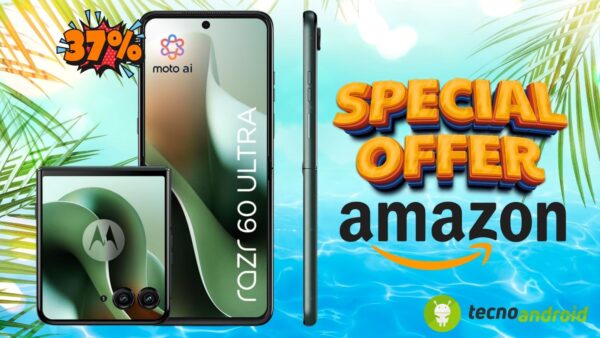 Amazon MAXI OFFERTA: Motorola Razr 60 Ultra ad un PREZZO SPETTACOLARE