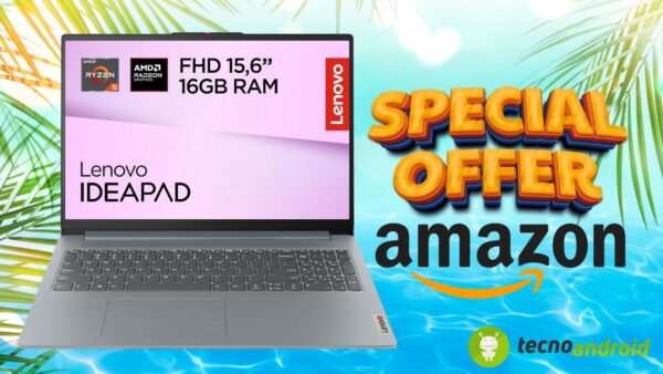 Amazon fa scintille con OFFERTE davvero HOT: l'IdeaPad Slim 3 da urlo è a prezzo bomba