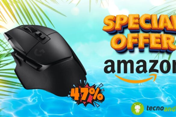 Amazon PROMO da CAPOGIRO: mouse Logitech G502 X al 47% di SCONTO