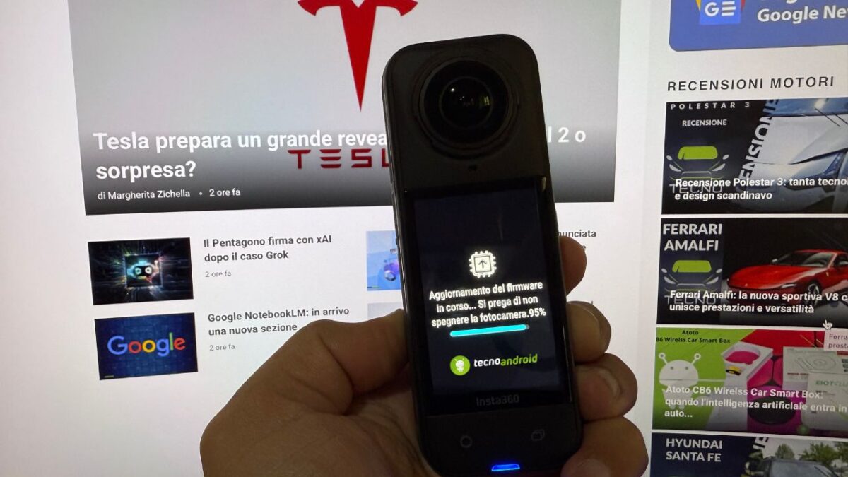 Insta360 X5 Aggiornamento estivo Insta360 X5 Aggiornamento estivo
