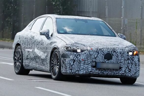 Mercedes Classe C: arrivano le foto spia della nuova elettrica