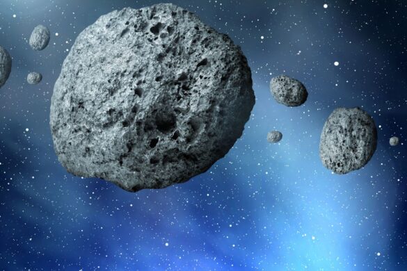 Asteroide che gira su se stesso più volte in un minuto