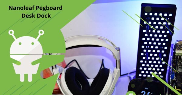 Nanoleaf Pegboard Desk Dock