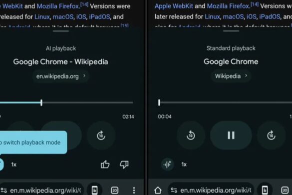 Google Chrome: l’AI trasforma i riassunti in audio