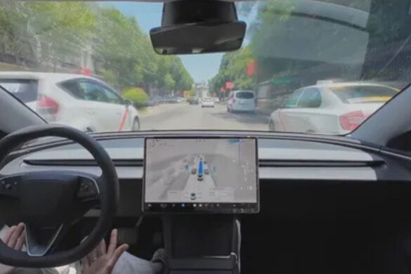 Tesla testa la guida autonoma a Madrid