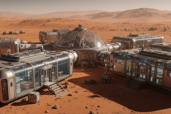 Alghe e bioplastica: l’architettura del futuro per gli astronauti su Marte