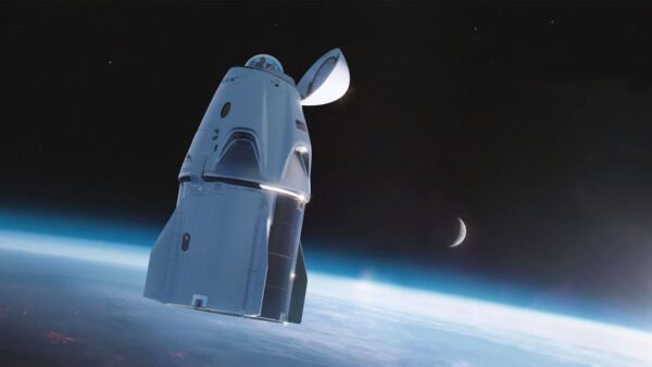 Capsula spaziale in mare