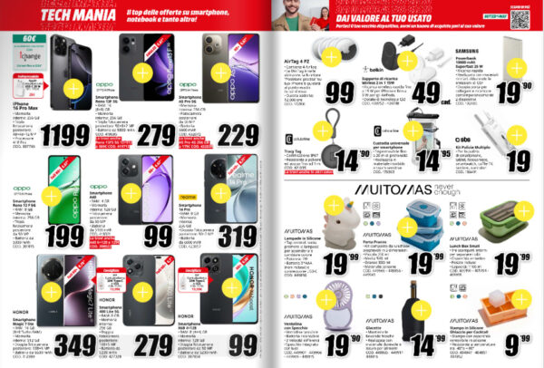mediaworld - funzionalità mediaworld tech mania volantino offerte