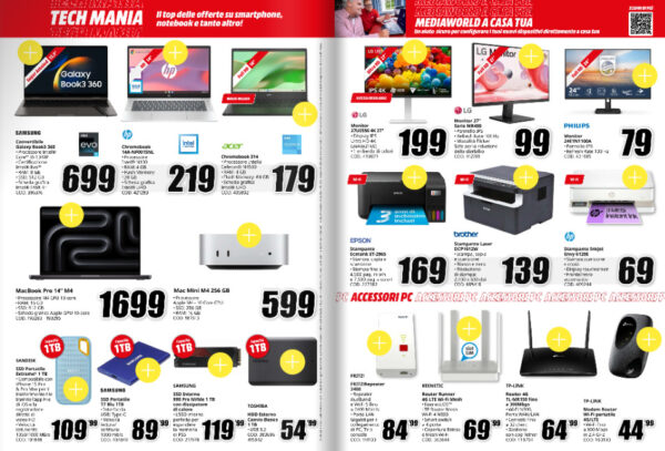 mediaworld - immagine 8 mediaworld tech mania volantino offerte