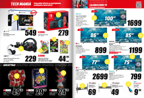 mediaworld - immagine 10 mediaworld tech mania volantino offerte