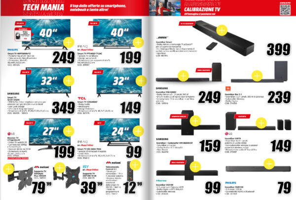 mediaworld - immagine 12 mediaworld tech mania volantino offerte