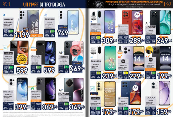 unieuro - funzionalità Unieuro SUPER VOLANTINO: estate tech a tutti SCONTI