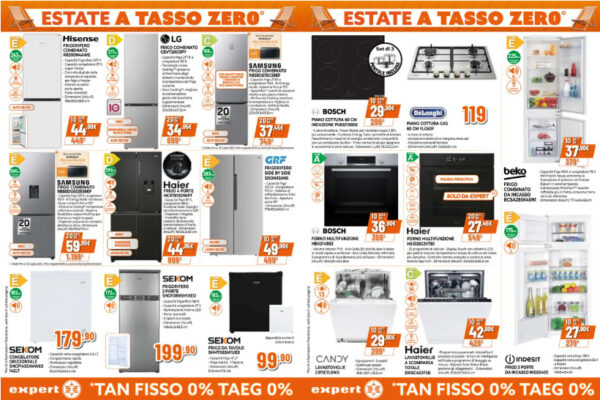 expert - caratteristiche volantino tasso zero expert