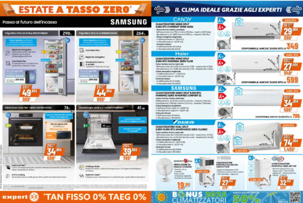 expert - design volantino tasso zero expert