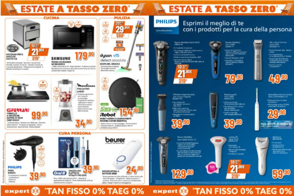 expert - specifiche volantino tasso zero expert