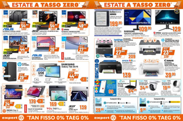 expert - immagine 10 volantino tasso zero expert