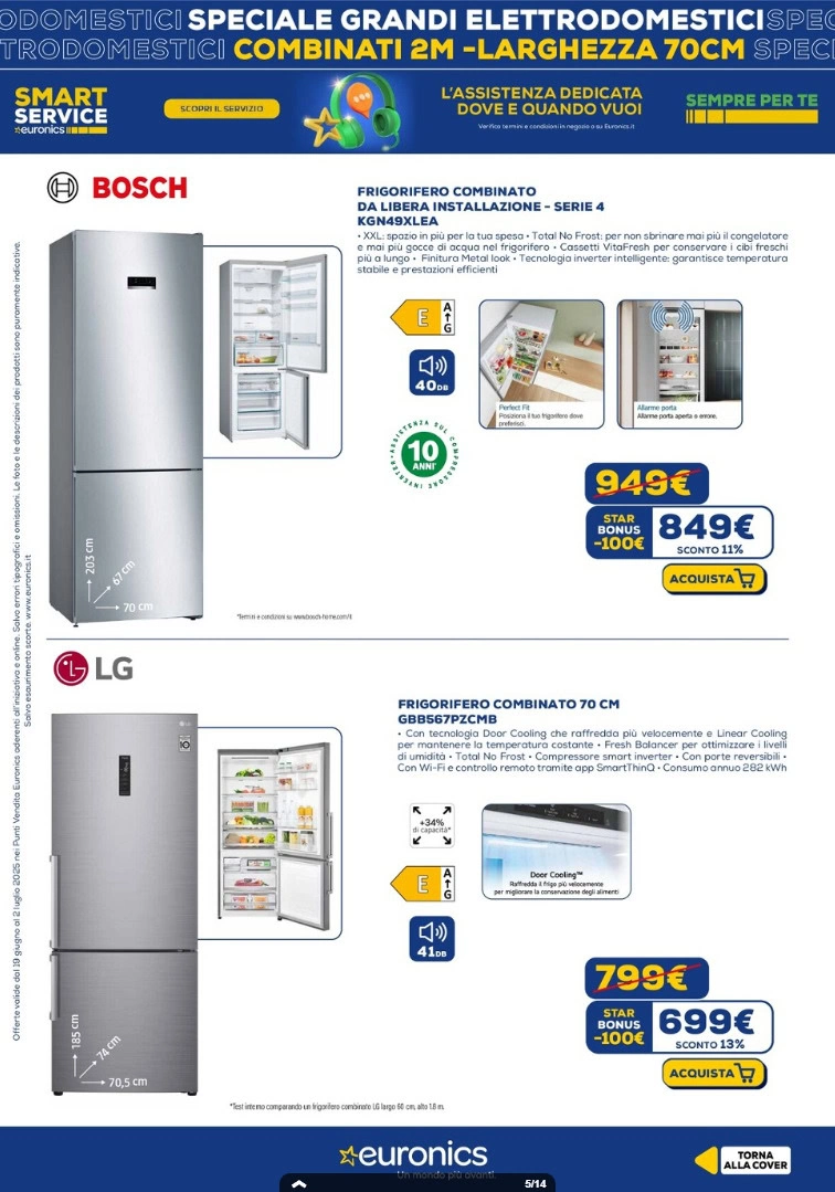 Screenshot Euronics: OFFERTE SPECIALI sul tech più fresco fino al 30 luglio