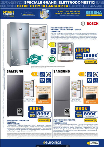 euronics - specifiche Euronics: OFFERTE SPECIALI sul tech più fresco fino al 30 luglio