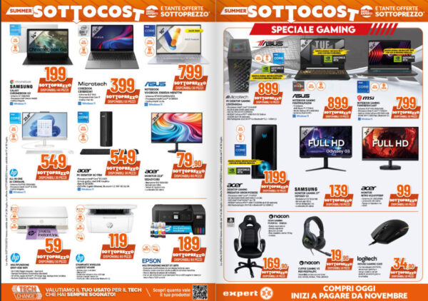 expert - immagine 8 Expert OFFERTE volantino: nuove PROMO con PREZZI SOTTOCOSTO
