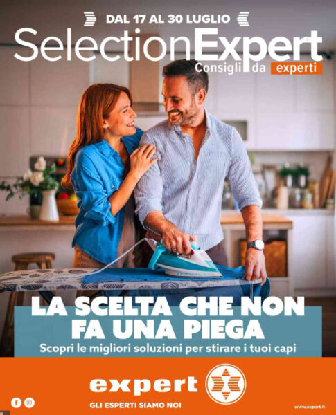 expert - dettaglio volantino expert stirare
