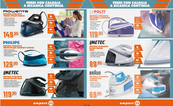 expert - design volantino expert stirare