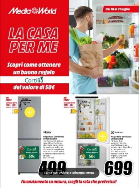 mediaworld - dettaglio mediaworld volantino casa