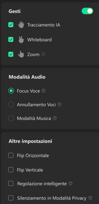 Insta360 Link 2 - immagine 8 Screenshot