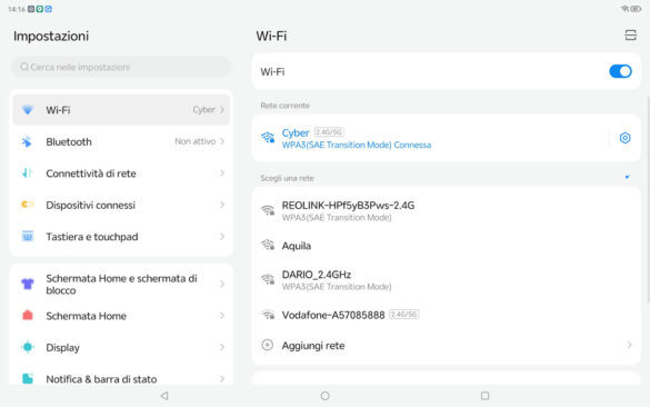 Screenshot Nubia Pad Pro Screenshot Nubia Pad Pro