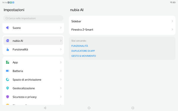 Nubia Pad Pro - immagine 11 Screenshot Nubia Pad Pro