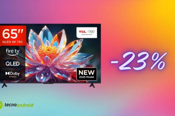 TV TCL 65″ QLED con uno sconto imperdibile: oggi risparmiate 150 euro