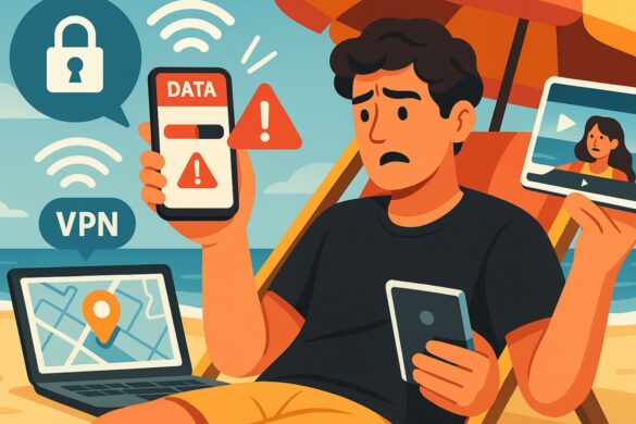Giga in viaggio: ecco i trucchi per non stare senza durante la vacanza