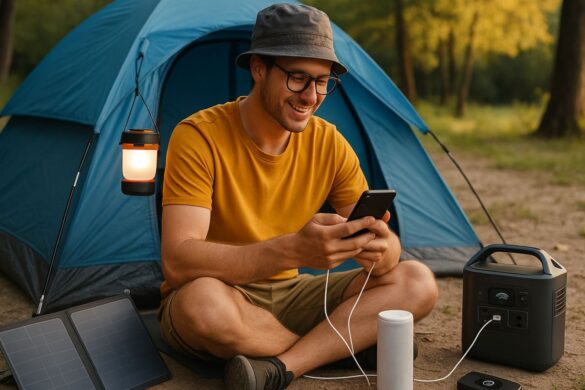 Tecnologia in campeggio: organizzare la tenda con dispositivi smart e accessori tech