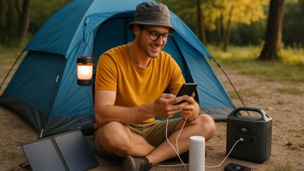 Tecnologia in campeggio: organizzare la tenda con dispositivi smart e accessori tech