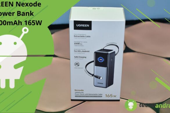 UGREEN Nexode Power Bank 20000mAh 165W con cavo retraibile carica praticamente di tutto – Recensione