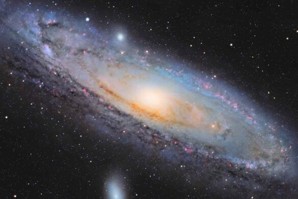 Dati spaziali in musica: il concerto cosmico di Andromeda